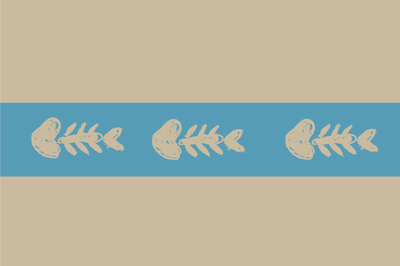 Tischsets originell mit einzigartigem fischgrätenmuster - TenStickers