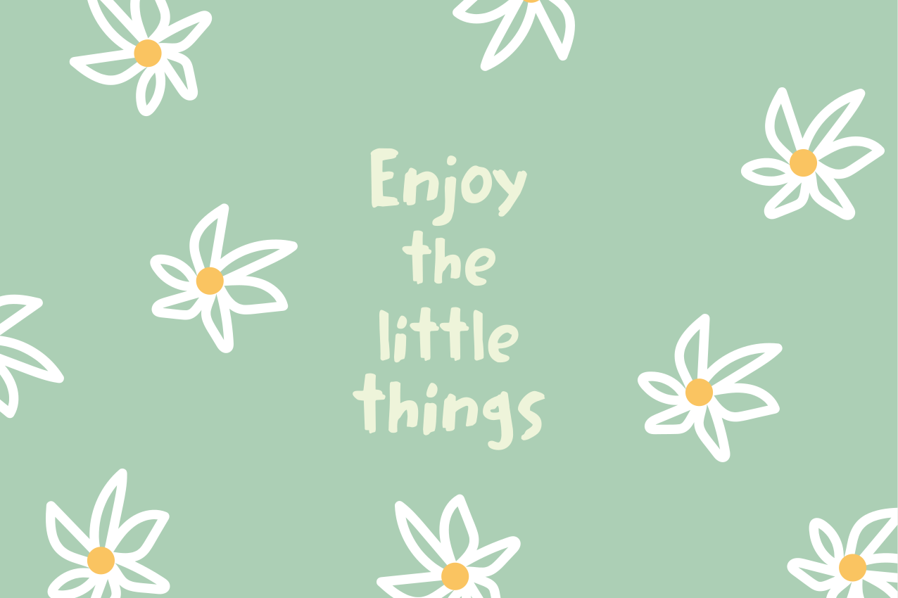 Tischsets originell im gänseblümchen-design - TenStickers