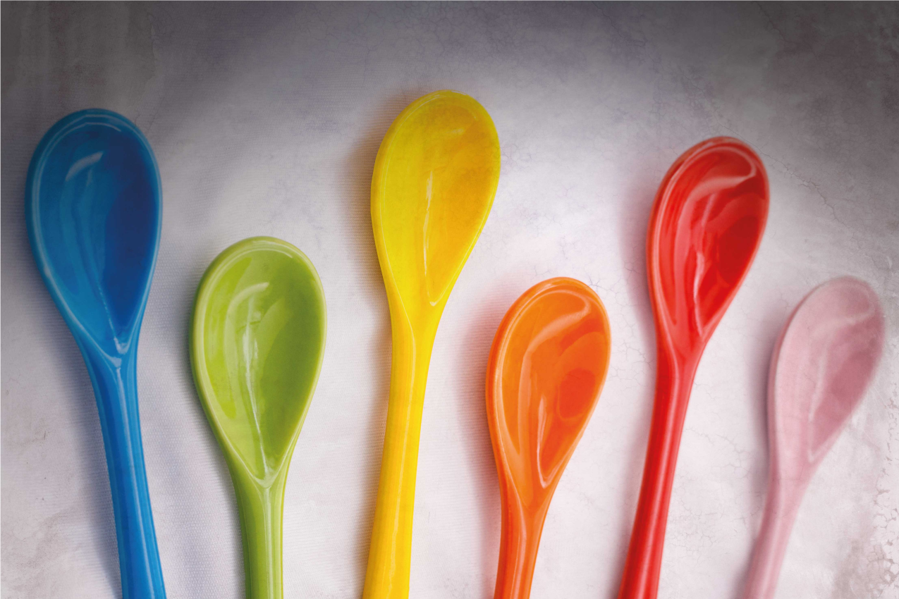 Tischset zuhause mit lebhaften küchenutensilien - TenStickers