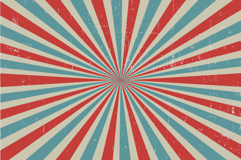 Tischsets originell mit mutigem spiraldesign - TenStickers