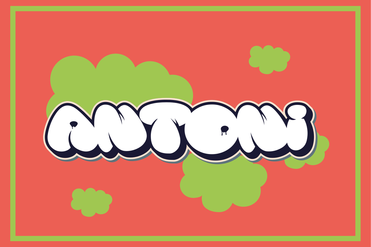 Tischset mit namen persönlicher spaßname - TenStickers