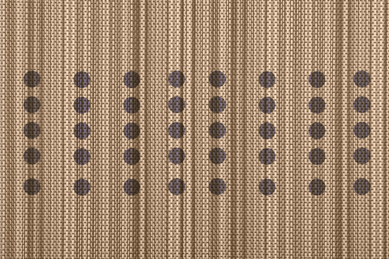 Tischset textur elegante braune oberfläche - TenStickers