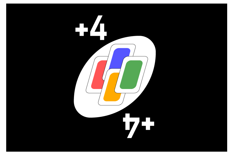 Tischsets originell im design von kartenspielen - TenStickers