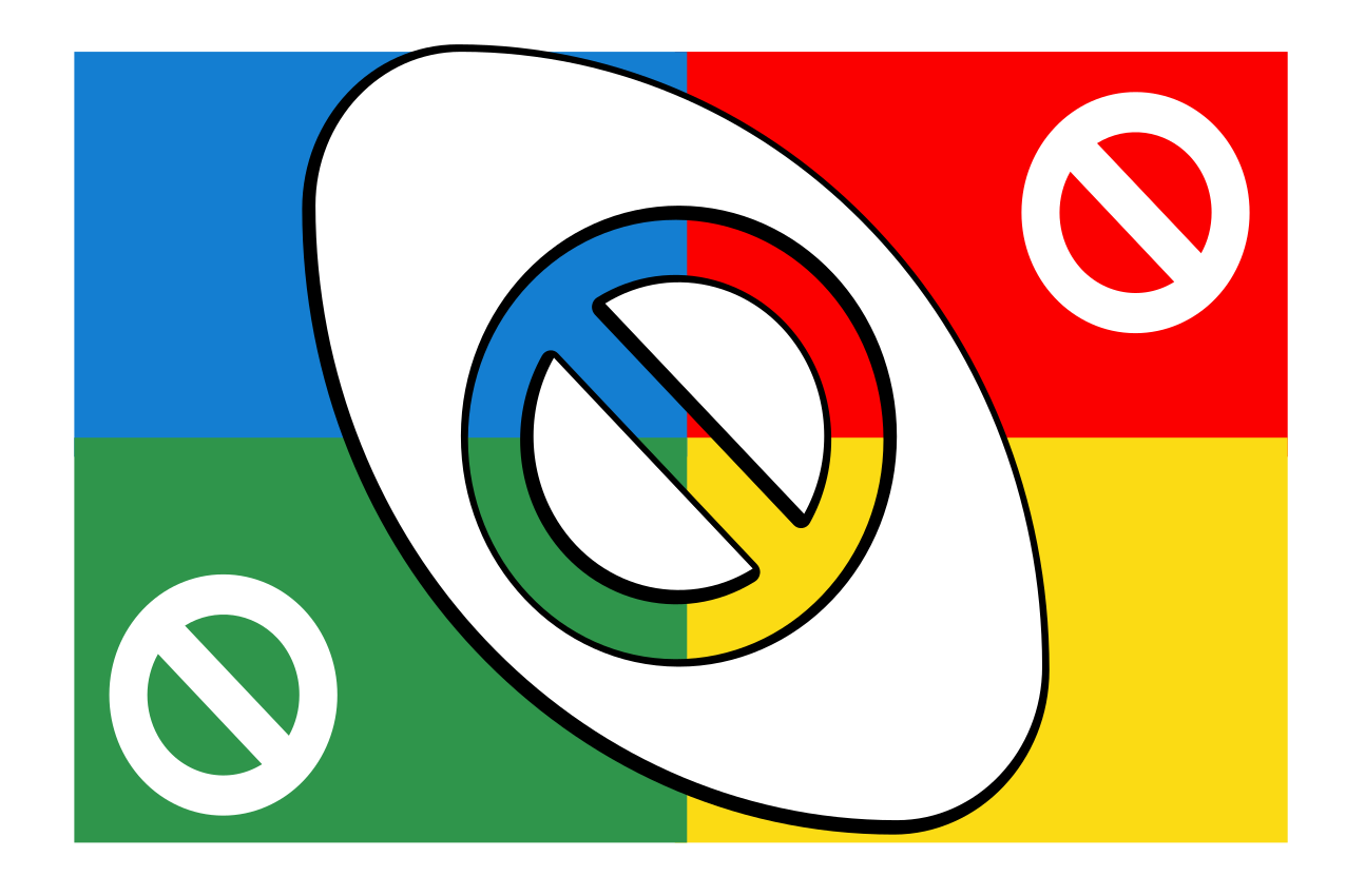 Tischset modern bunte abstrakte formen - TenStickers