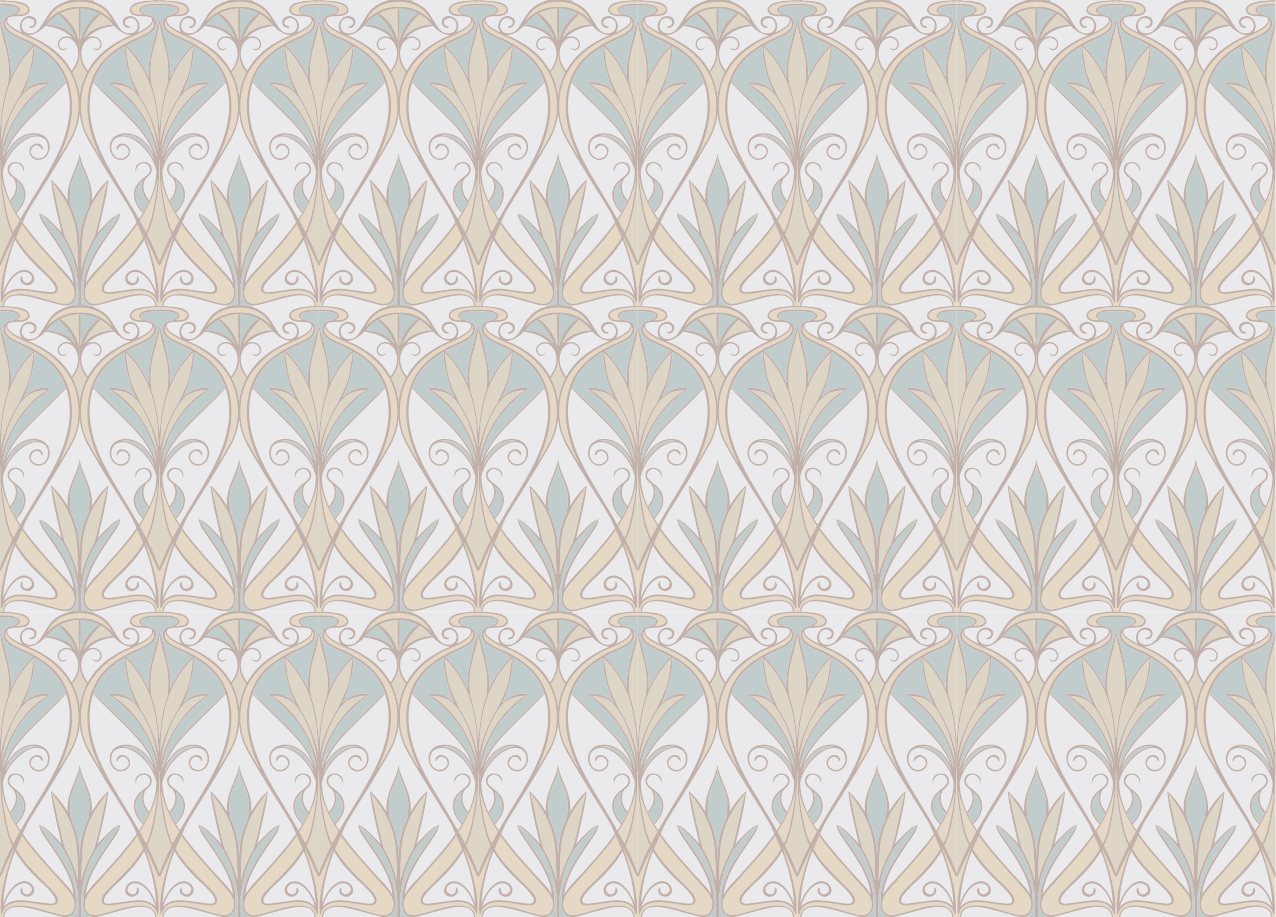 Tischset textur elegante florale komposition - TenStickers