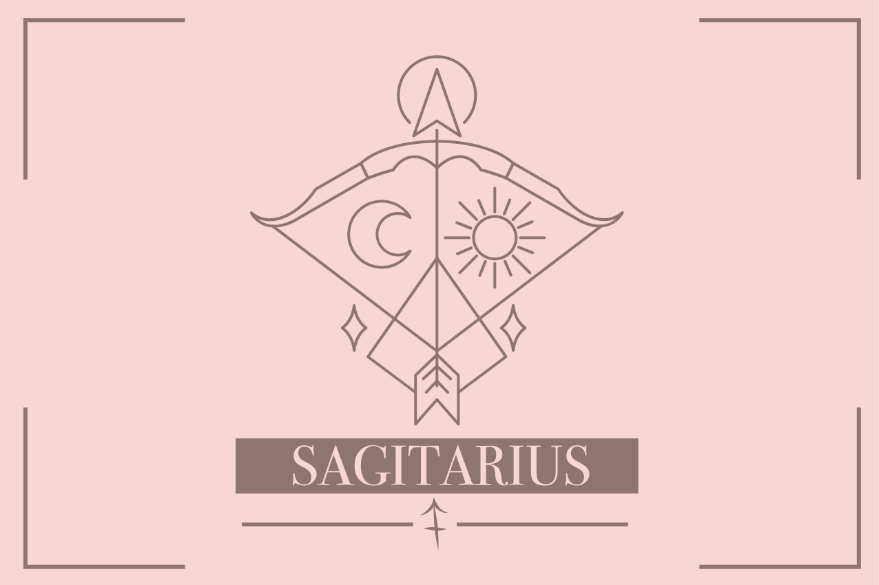 Tischset Zuhause Schütze Sternzeichen - TenStickers