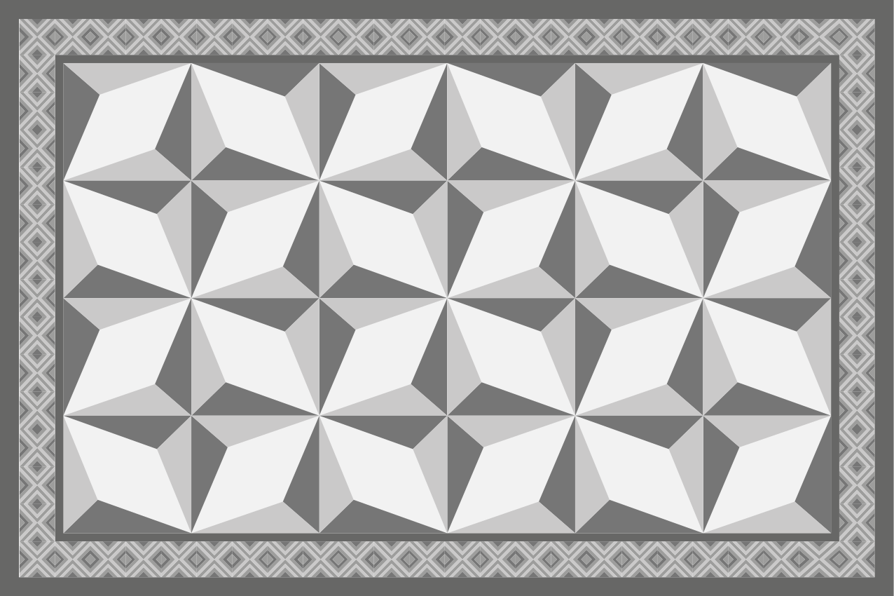 Tischset textur geometrische elementoberfläche - TenStickers