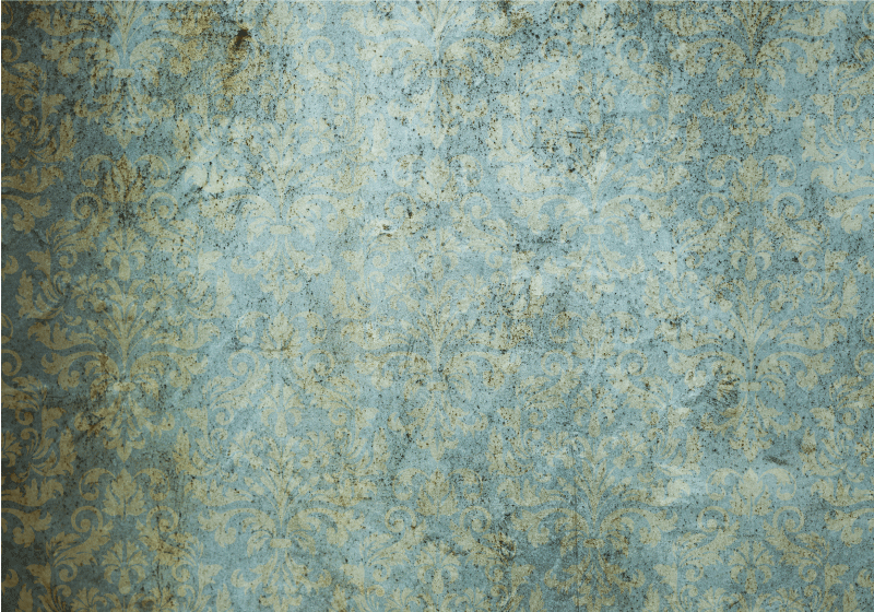 Tischset textur mit elegantem vintage-motiv - TenStickers