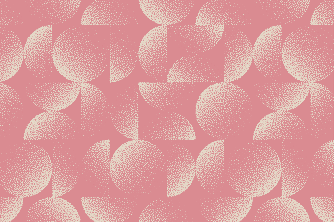 Tischset textur mit abstrakten kreisförmigen mustern - TenStickers