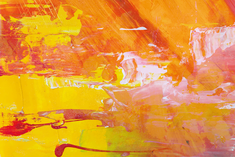 Tischset textur in abstraktem farbwirbel - TenStickers