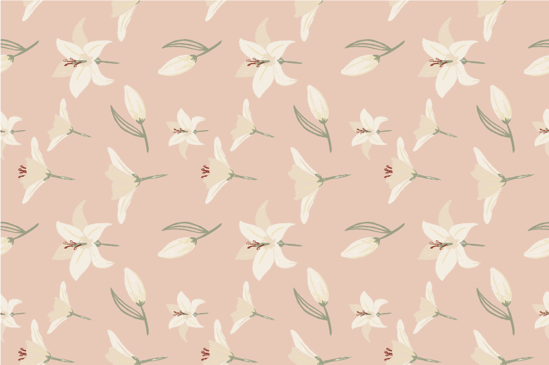 Tischset weihnachten florale tischwäsche - TenStickers