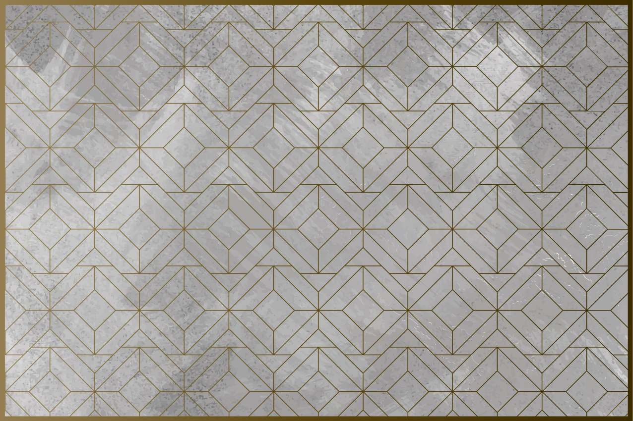 Platzdeckchen modern grauer Beton - TenStickers