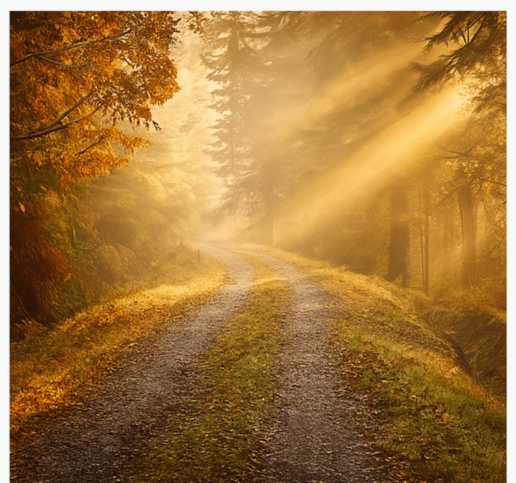 Fototapete Dschungel feuchter wald mit sonnenlicht - TenStickers