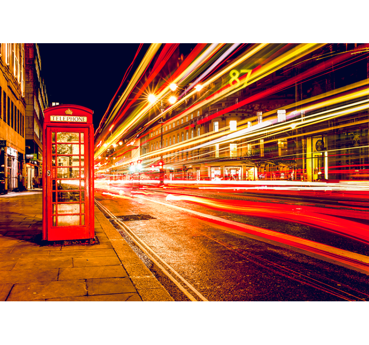 Fototapete Städte Straßen von London - TenStickers