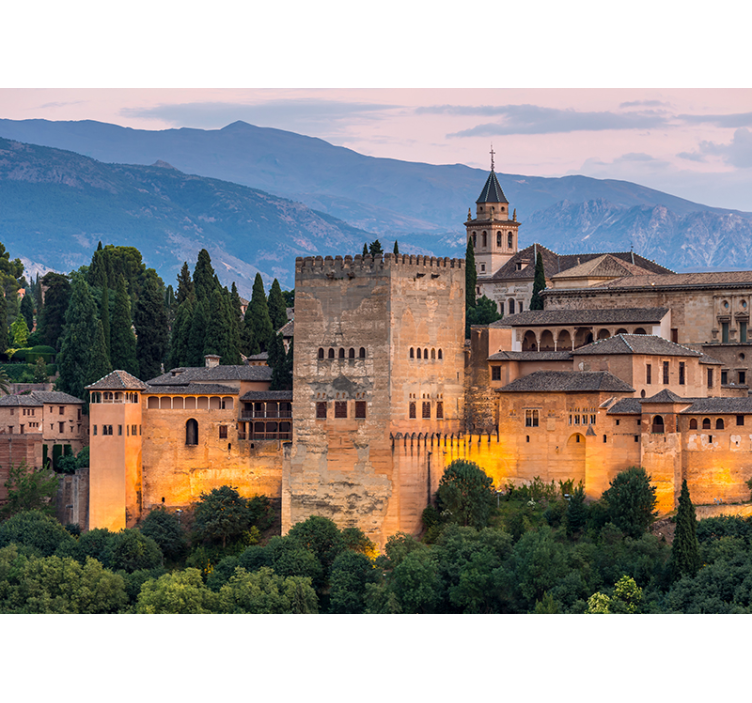 Alhambra de Granada Fototapete Städte - TenStickers