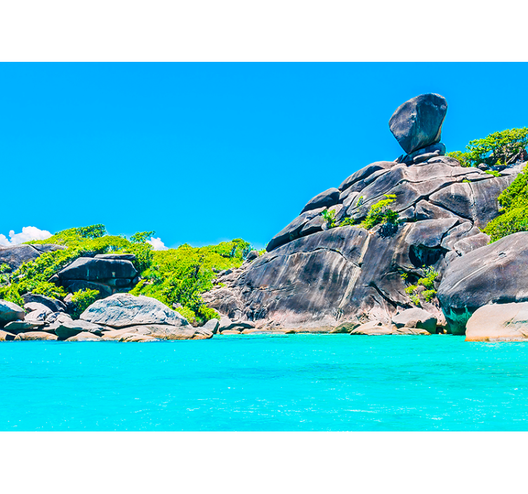 Fototapete Landschaft tropische meereslandschaft - TenStickers