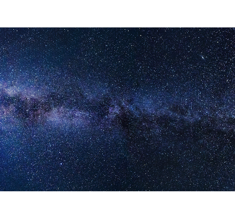 Tapete Wohnzimmer tiefe Nacht - TenStickers