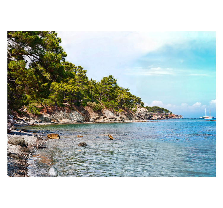 Antalya Strand Meer Fototapete - TenStickers