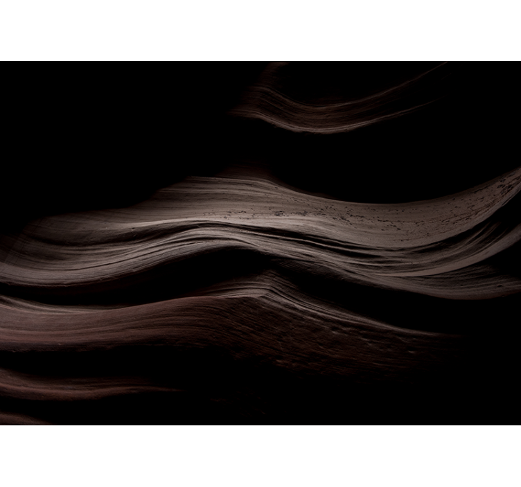 Fototapete Muster wellen der erde - TenStickers