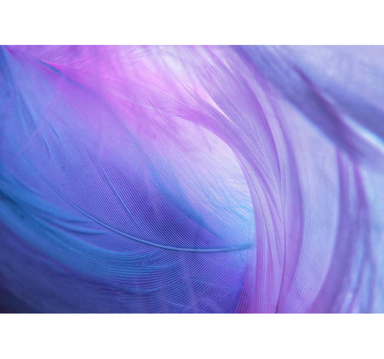 Fototapete abstrakt sanfte farbwellen - TenStickers