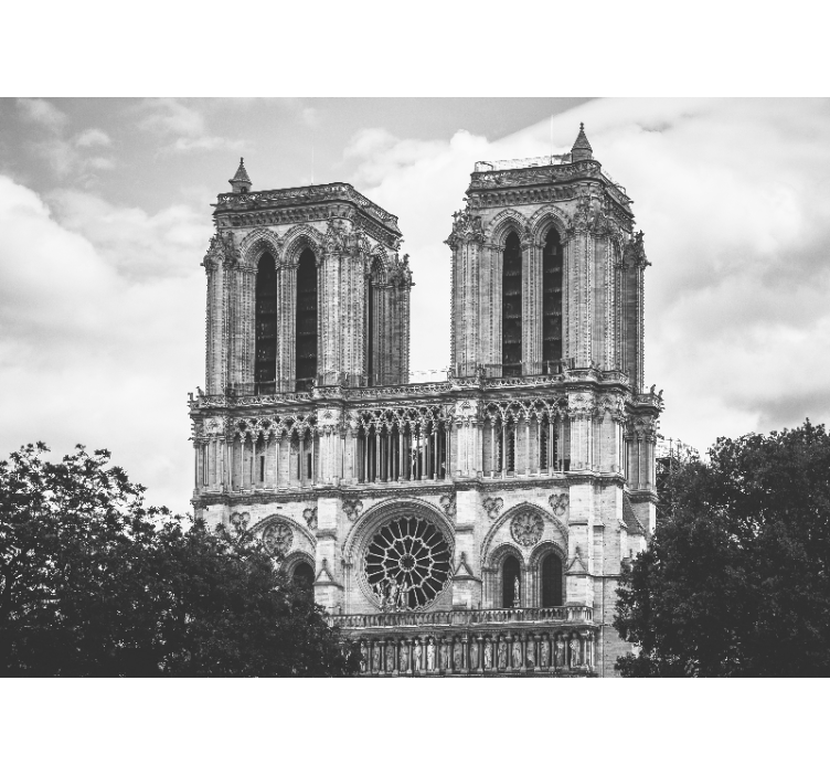 Fototapete Städte Paris Kathedrale Notre Dame - TenStickers
