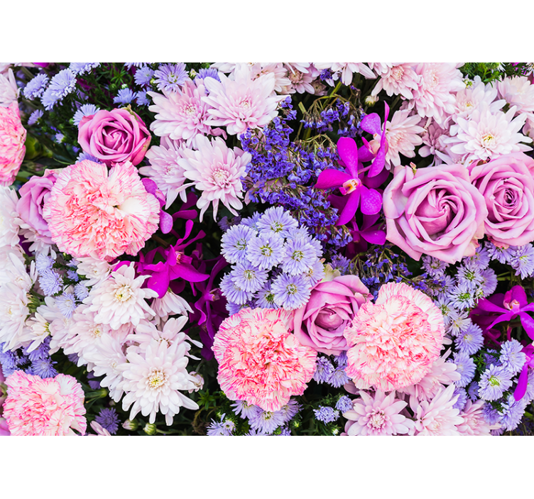 Fototapete Blumen blumenstrauß-arrangement - TenStickers