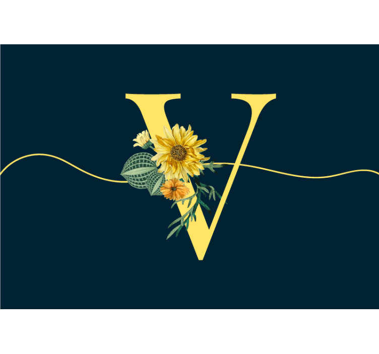 Fototapete Blumen sonnenblumen-anfangseleganz - TenStickers