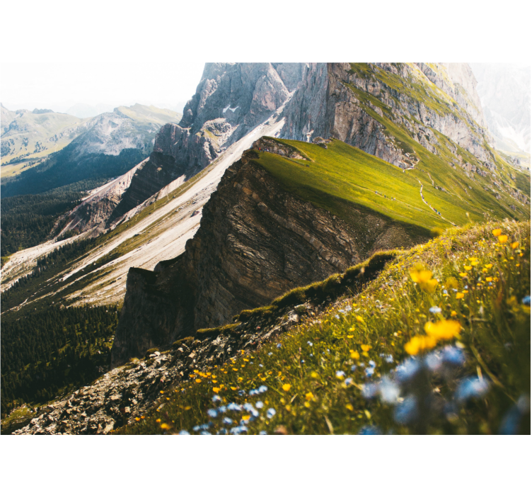 Fototapete landschaft gebirgslandschaft - TenStickers