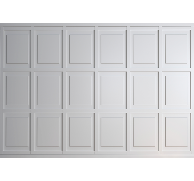 Fototapete ziegelwand elegantes paneel design - TenStickers