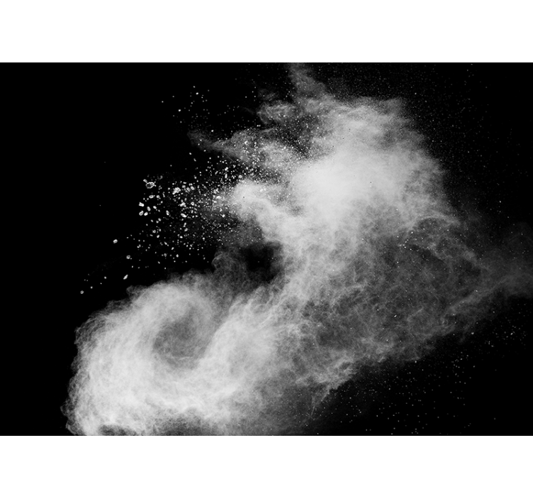 3d tapete mit raucheffekt - TenStickers