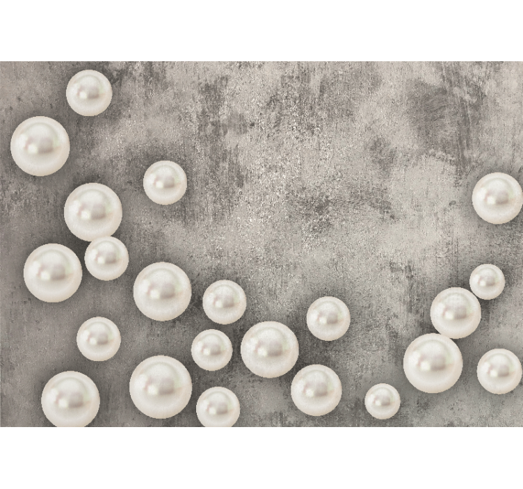 Fototapete muster zarte perlenanordnung - TenStickers