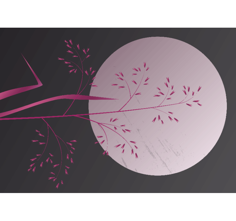 Fototapete zen mit ruhigem botanischen motiv - TenStickers