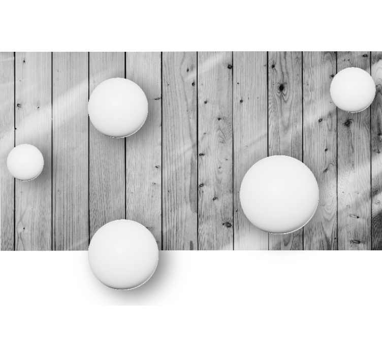 Fototapete muster geometrische kugelanordnung - TenStickers