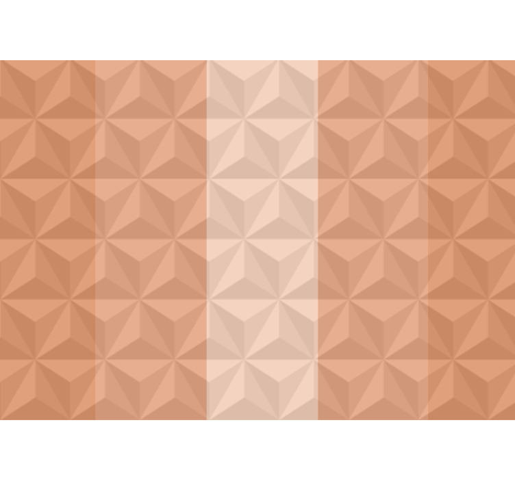 Fototapete muster geometrisches 3d muster - TenStickers