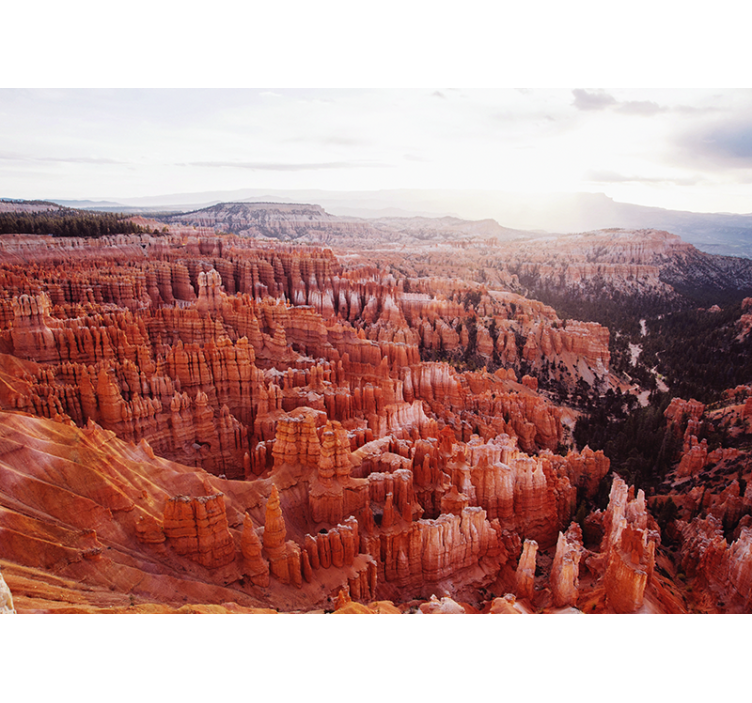 Fototapete landschaft bryce canyon aussicht - TenStickers