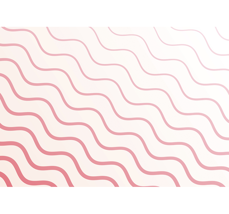 Fototapete muster wellenförmiges design - TenStickers