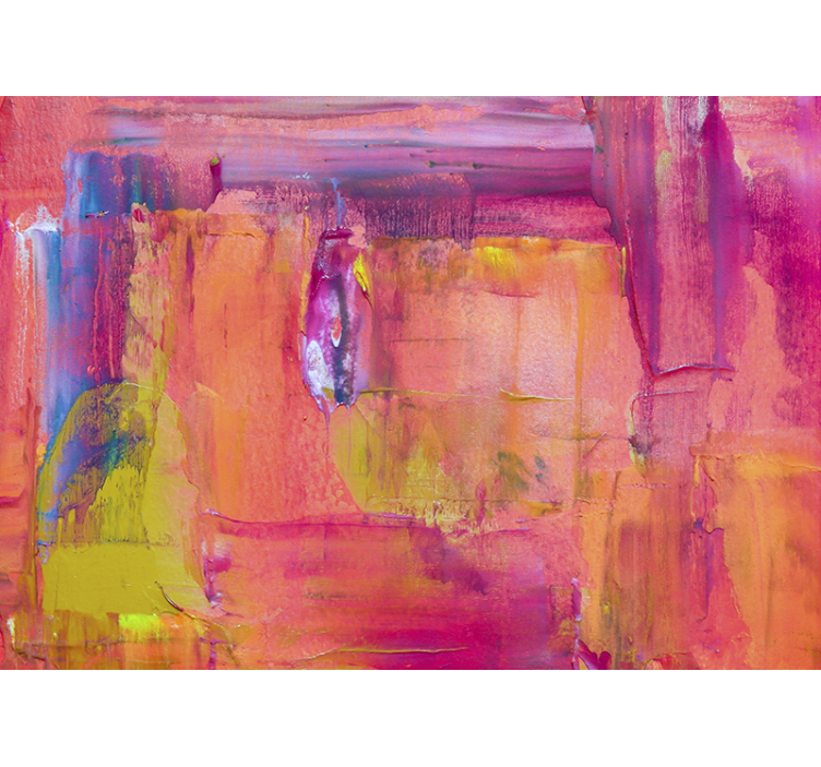 Fototapete abstrakt farbexplosion in lebhaften farben - TenStickers