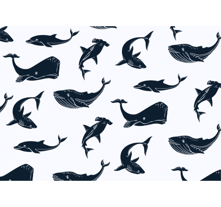 Fototapete tiere mit meereslebewesen motiven - TenStickers