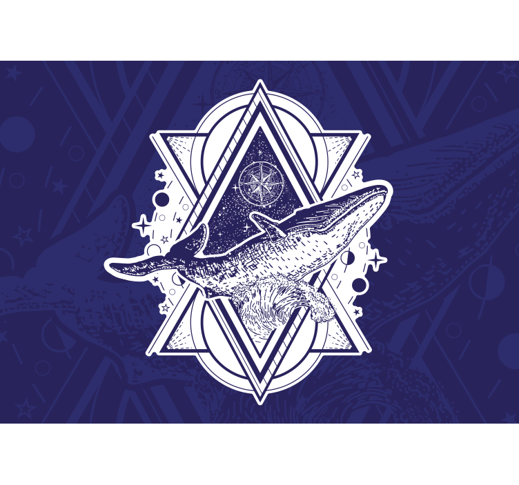 Fototapete tiere im majestätischen wal-design - TenStickers