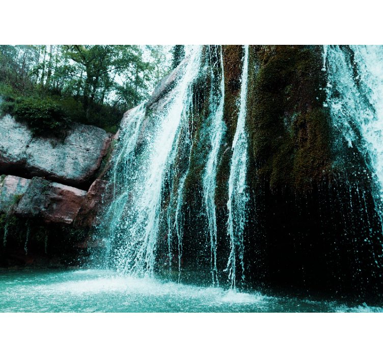 Fototapete wasserfall grand waterfall cascade - TenStickers