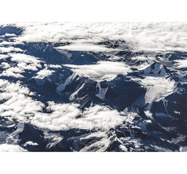 Fototapete berge majestätische bergansicht - TenStickers