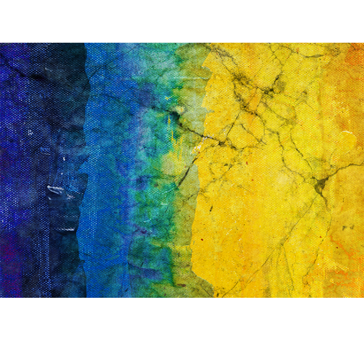 Fototapete abstrakt mit lebendigen farbmischungen - TenStickers