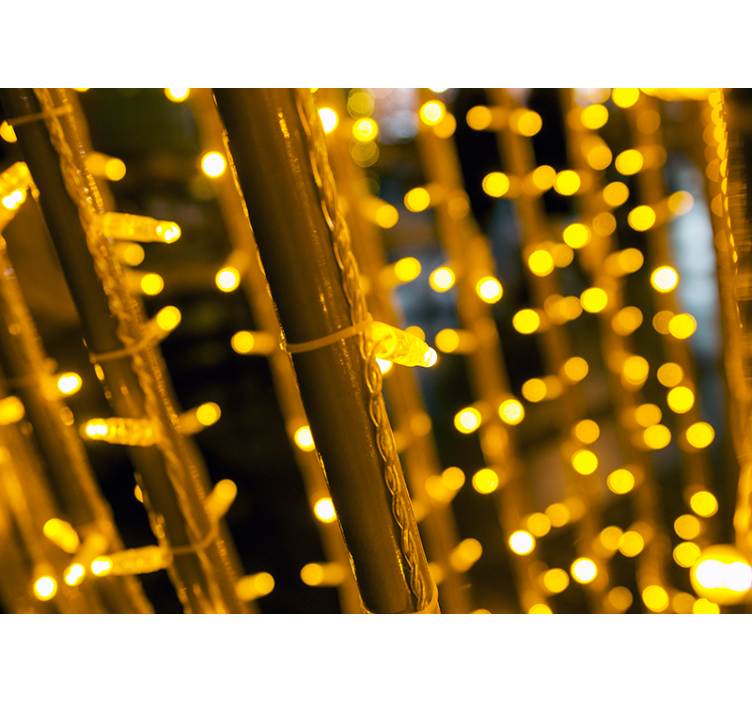 Fototapete muster leuchtende lichtmuster - TenStickers