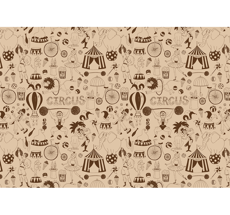 Fototapete menschen zirkus performance kunst - TenStickers