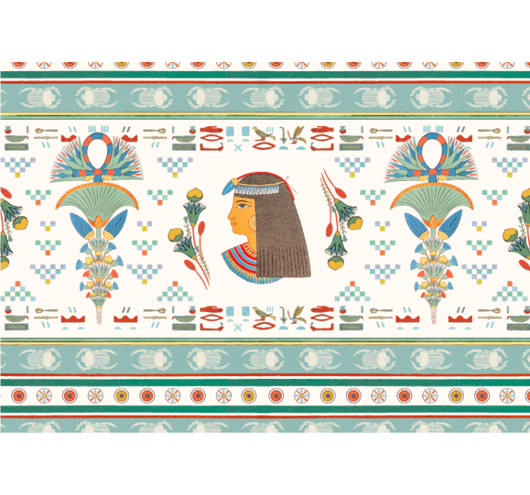 Fototapete kunst Ägyptisches frauenprofil - TenStickers