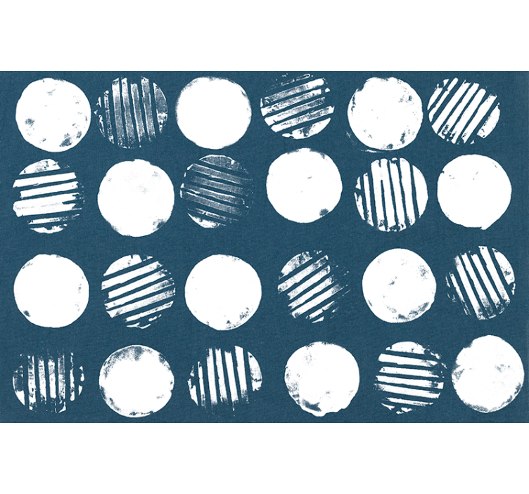 Fototapete muster kreisförmige struktur - TenStickers