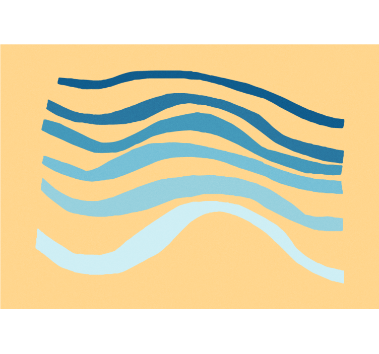 Fototapete abstrakt mit wellenförmiger textur - TenStickers