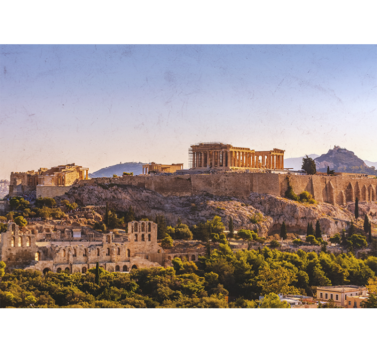 Fototapete Städte akropolis von athen - TenStickers