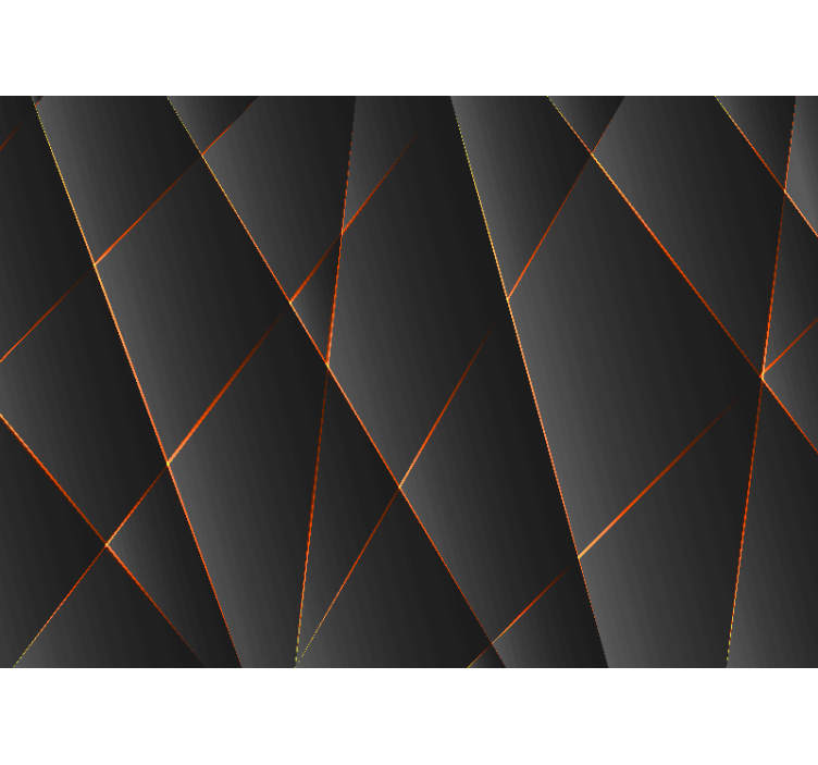 Fototapete muster geometrische linienmuster - TenStickers