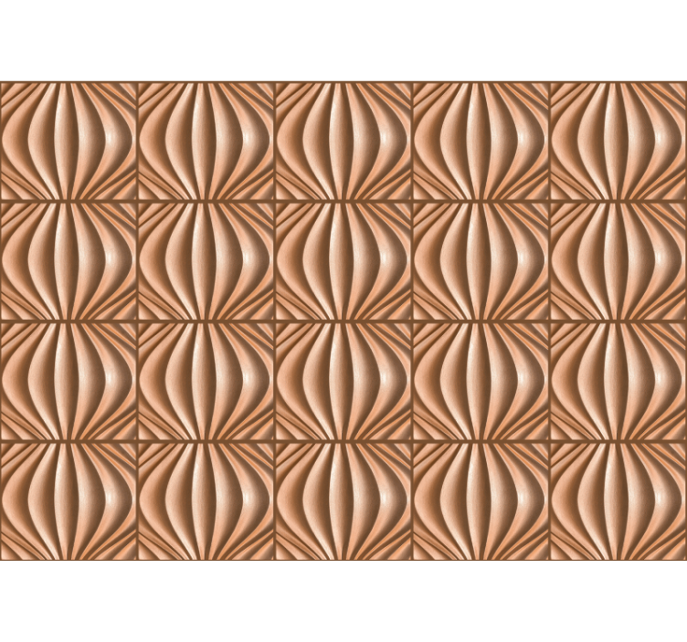 Fototapete muster wellenstruktur design - TenStickers